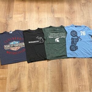 Harley-Davidson Kids Tee - Blue and Red